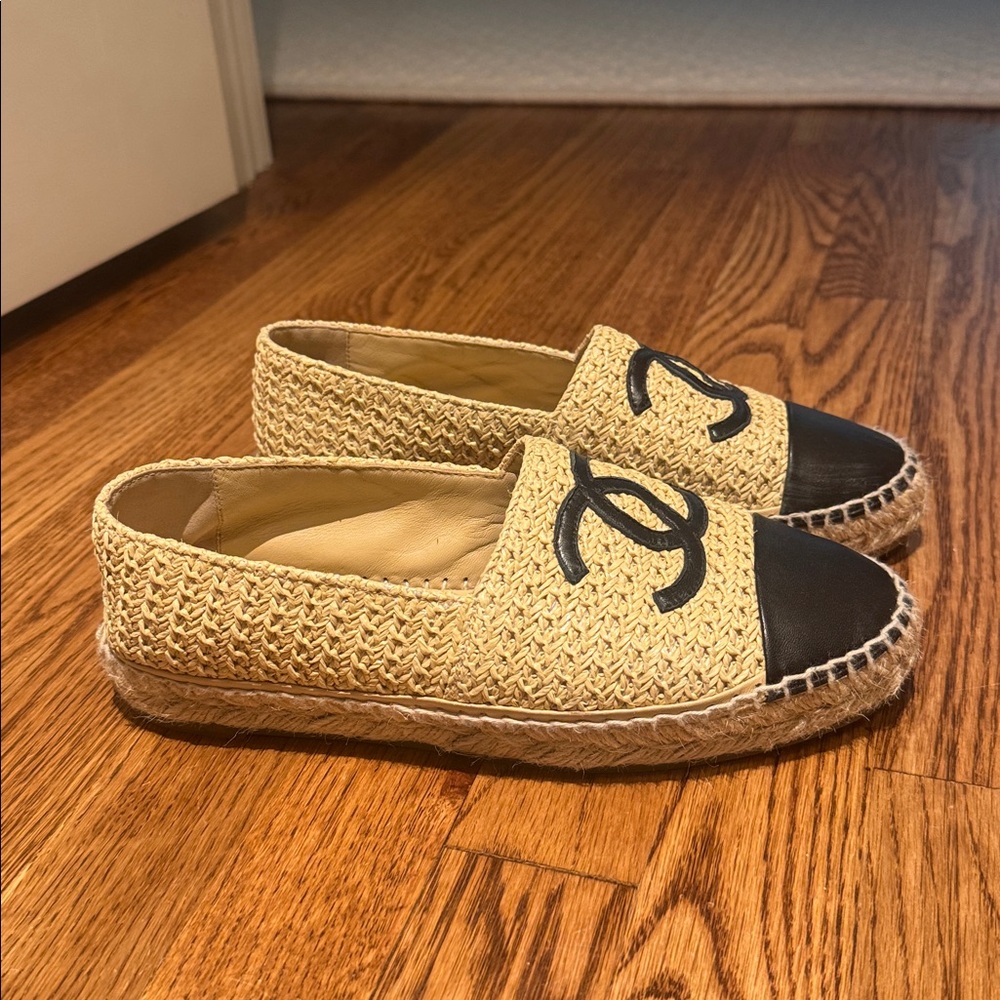 Chanel espadrilles, Size 39. Great used condition